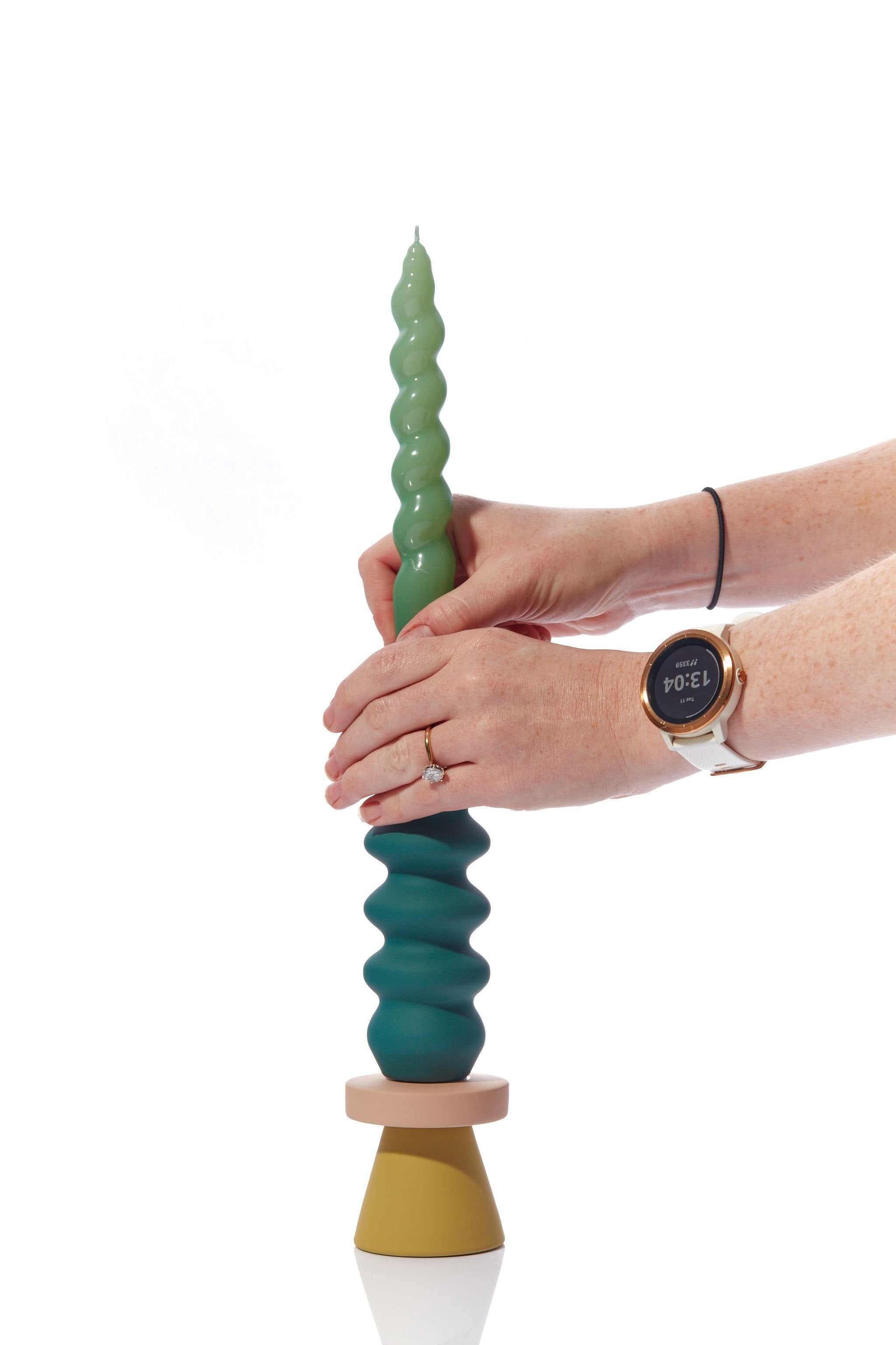 Stacks - Forest Tall Candlestick-MASTK006-B