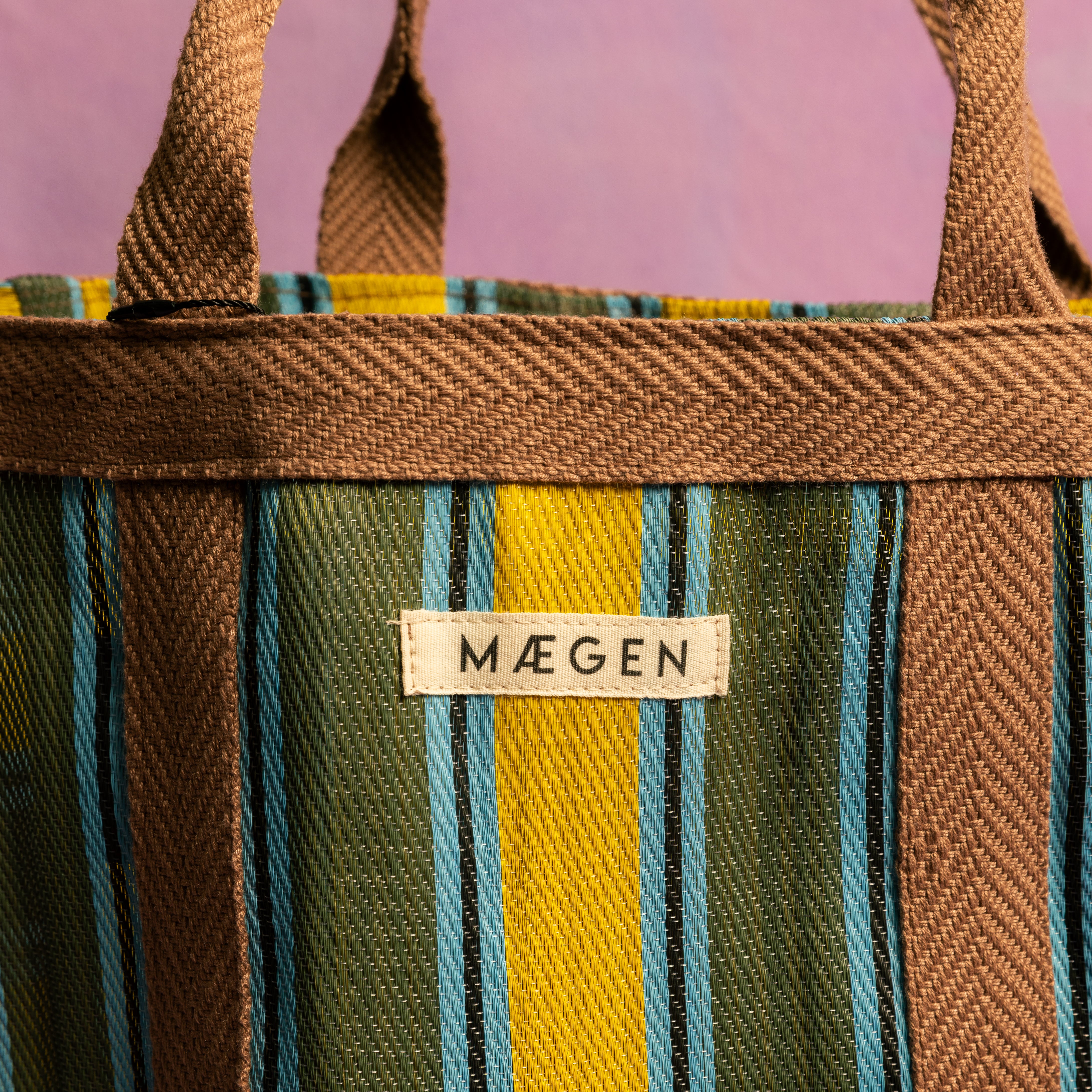 Everywhere Bag | Chocolate/ Yellow/ Olive - Preorder