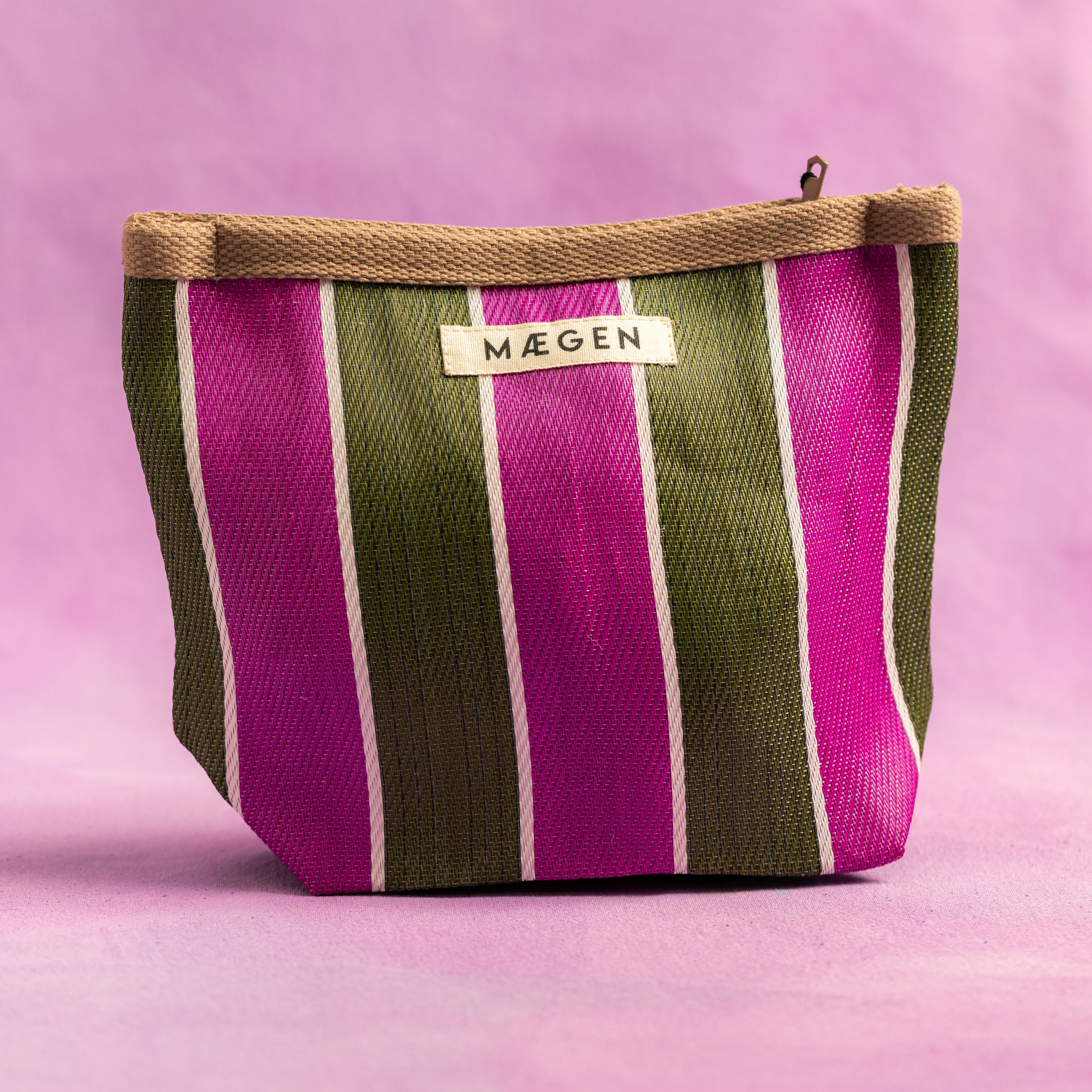 Pouch | Brown/ Olive/ Pink - Preorder