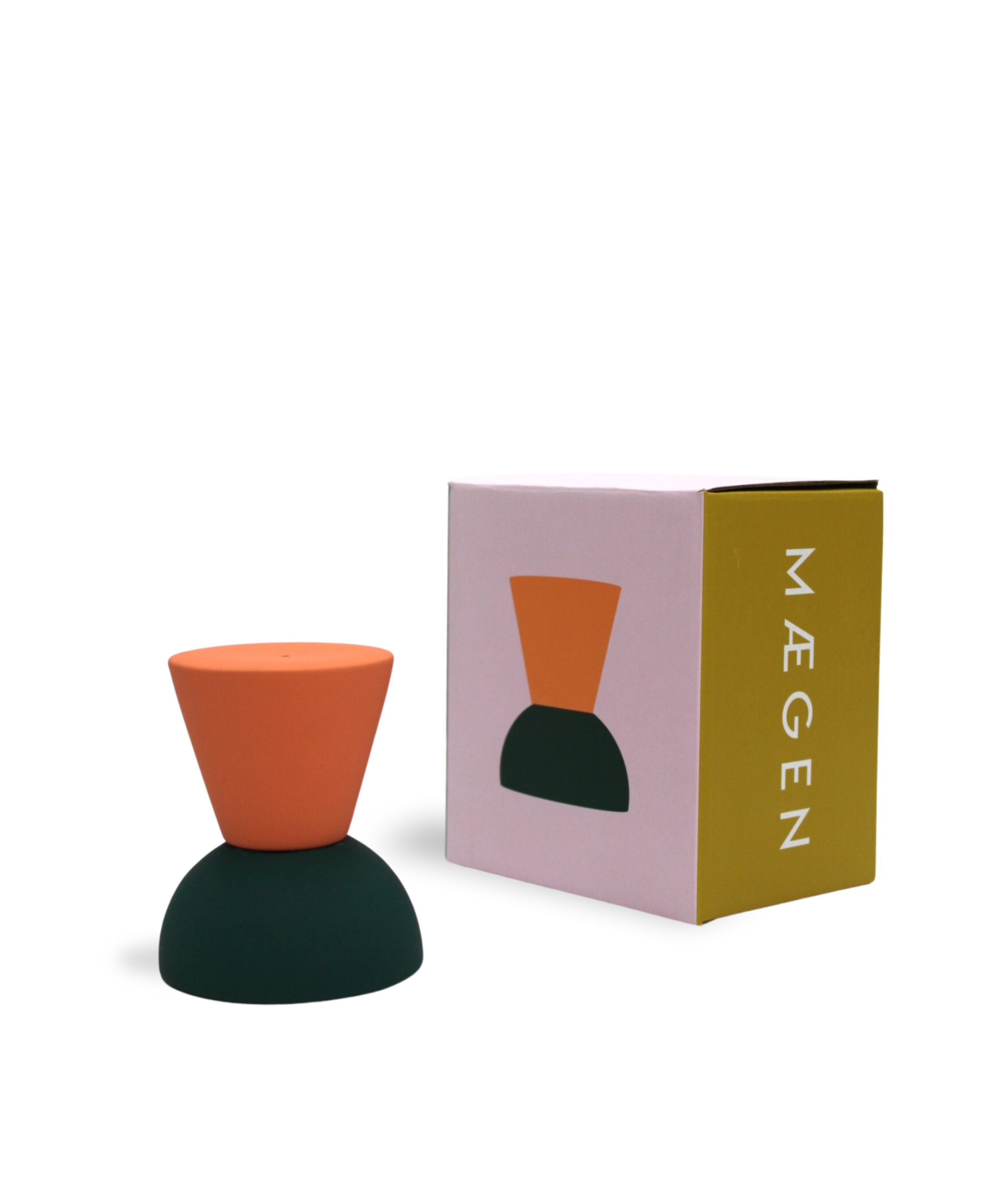 Stacks - Peach Mini Incense Holder-MASTKIN002-B