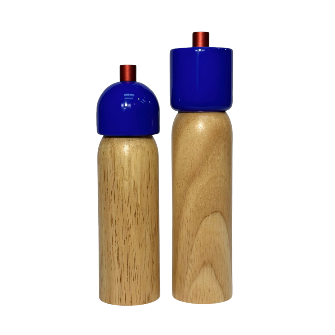 Salt & Pepper Grinder - Navy & Red-MAGRL03