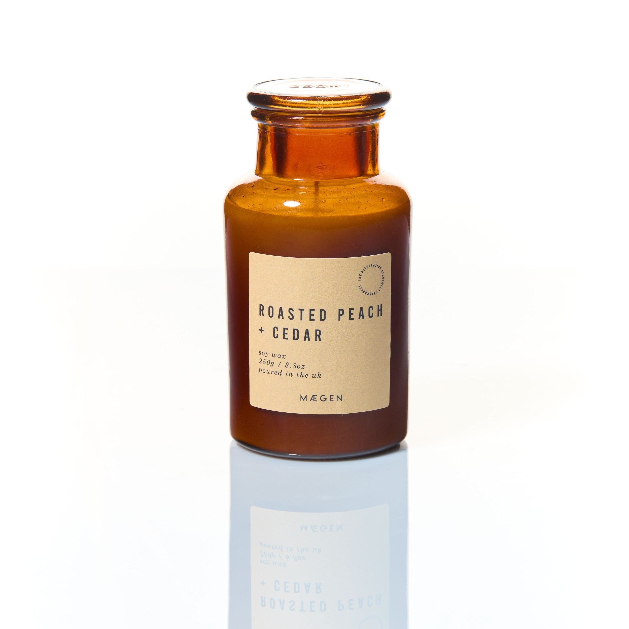 Alchemist Candle (Roasted Peach & Cedar)