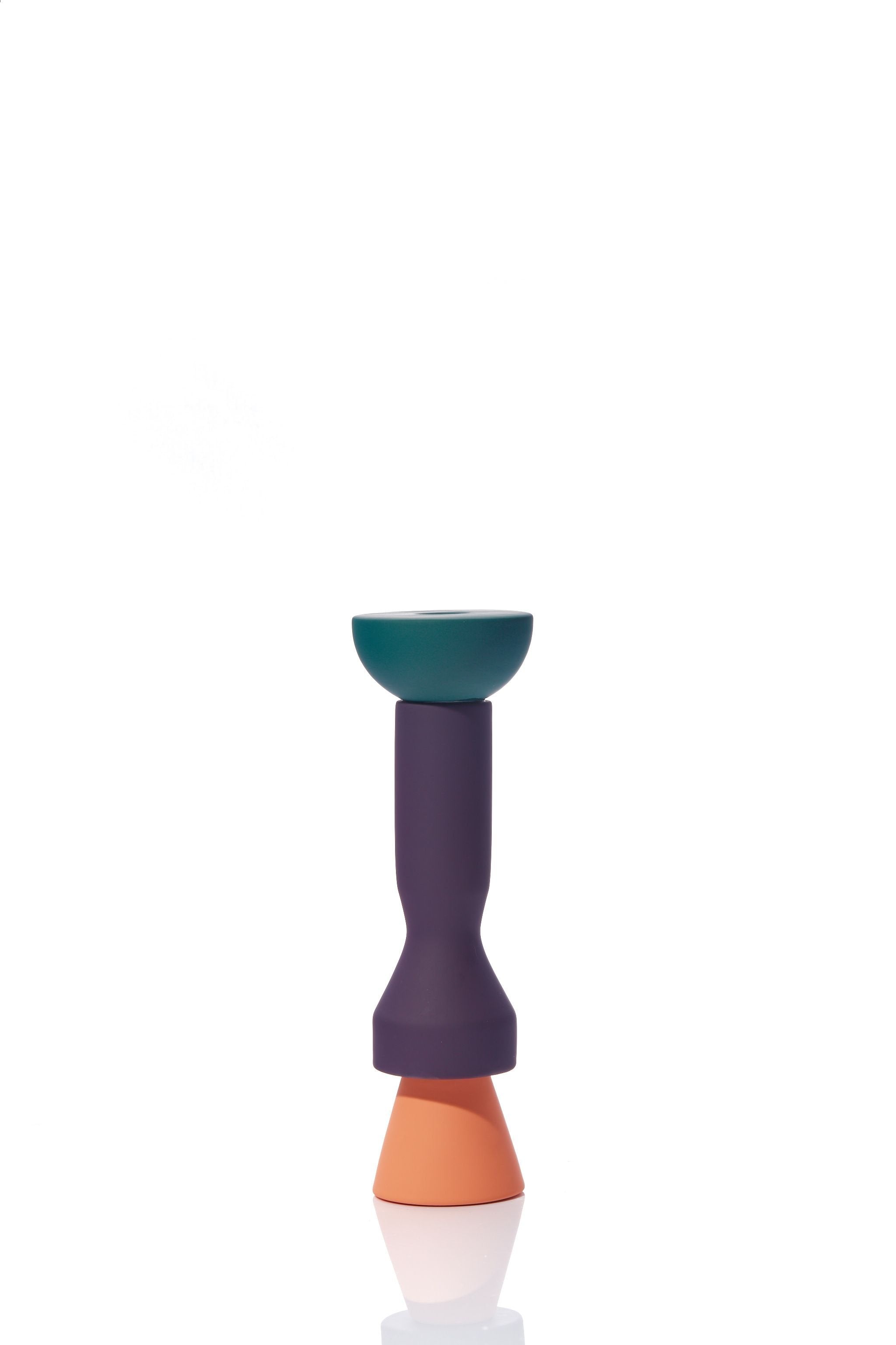 Stacks - Peach Tall Candlestick-MASTK001-B