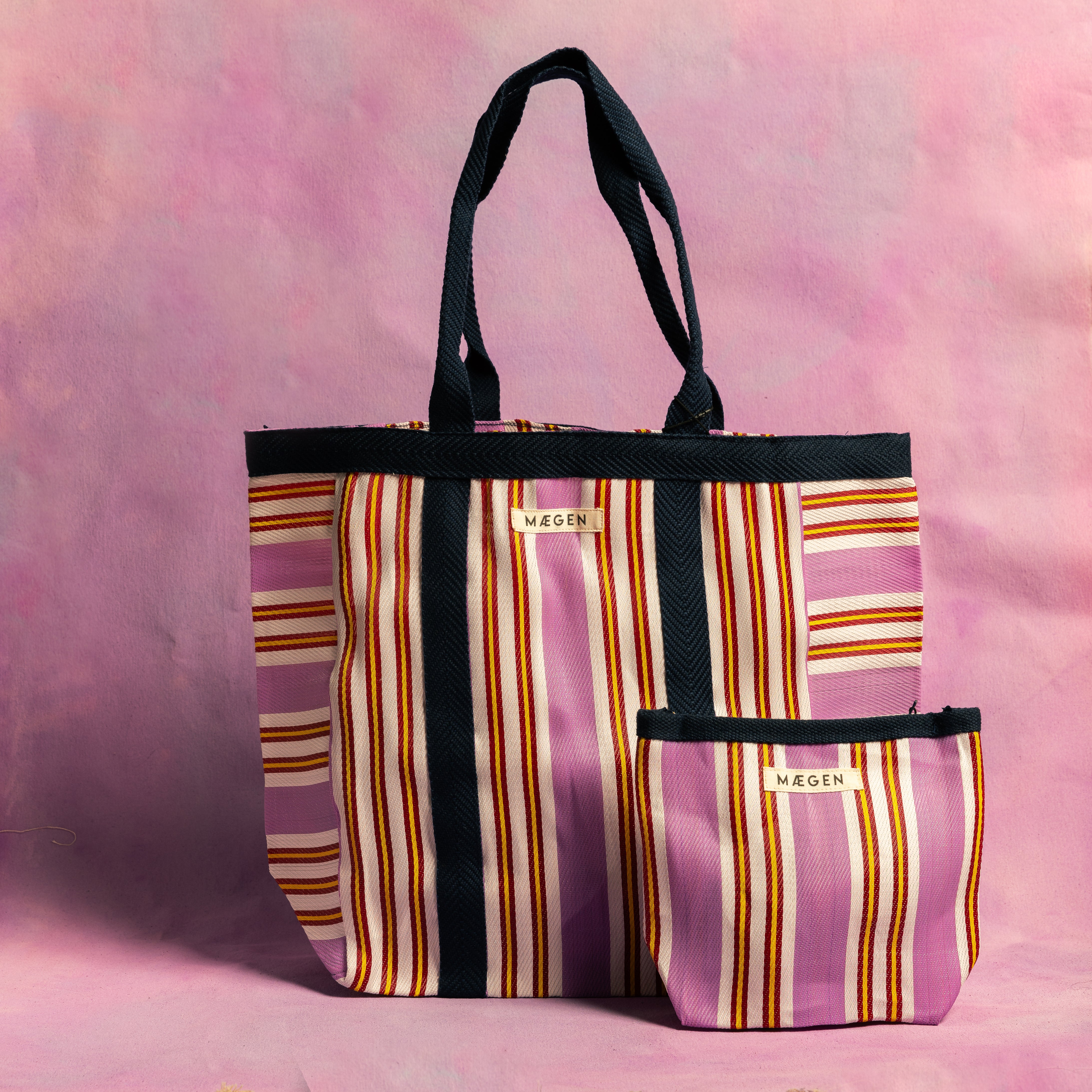 Everywhere Bag | Navy/ Pink/ Red - Preorder