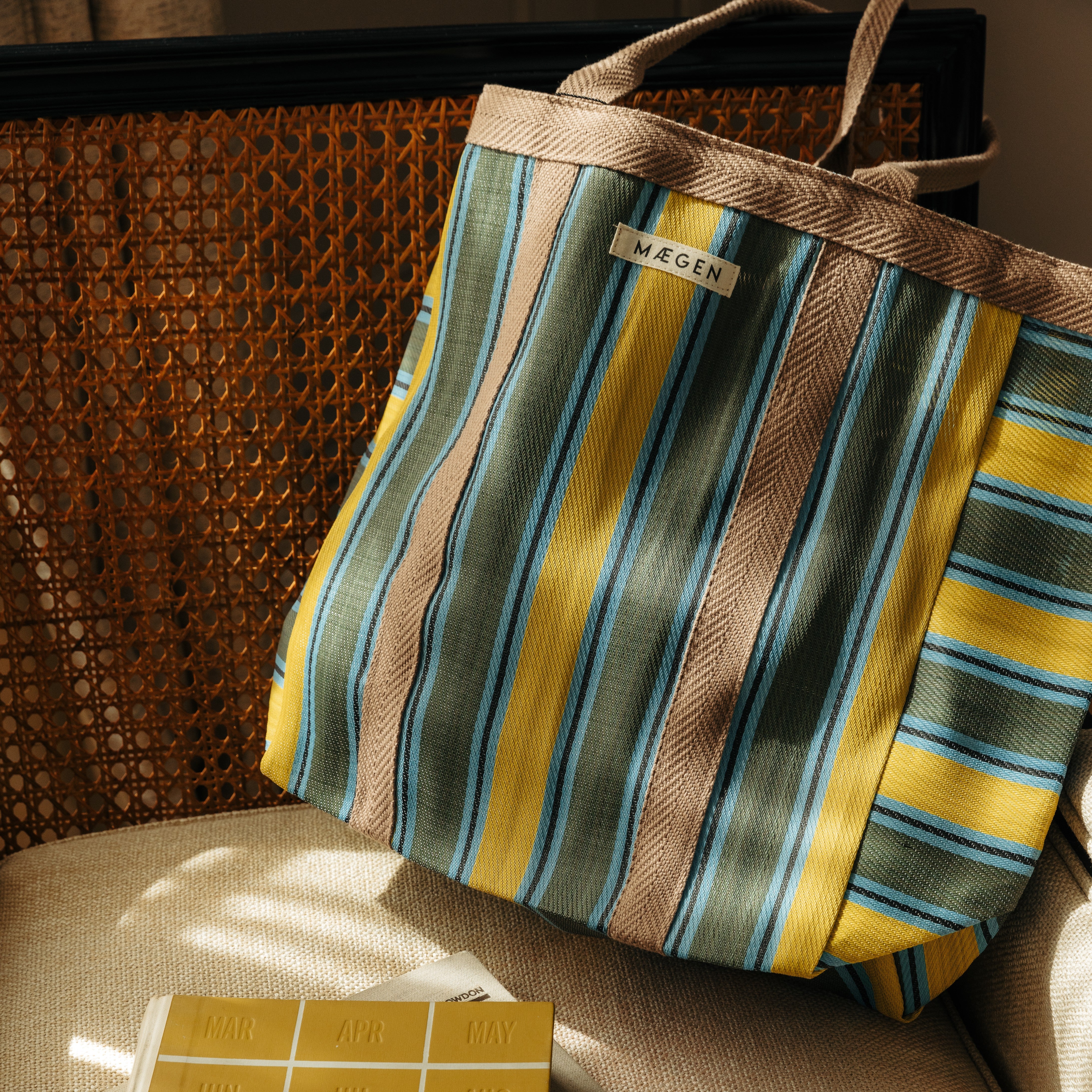 Everywhere Bag | Chocolate/ Yellow/ Olive - Preorder