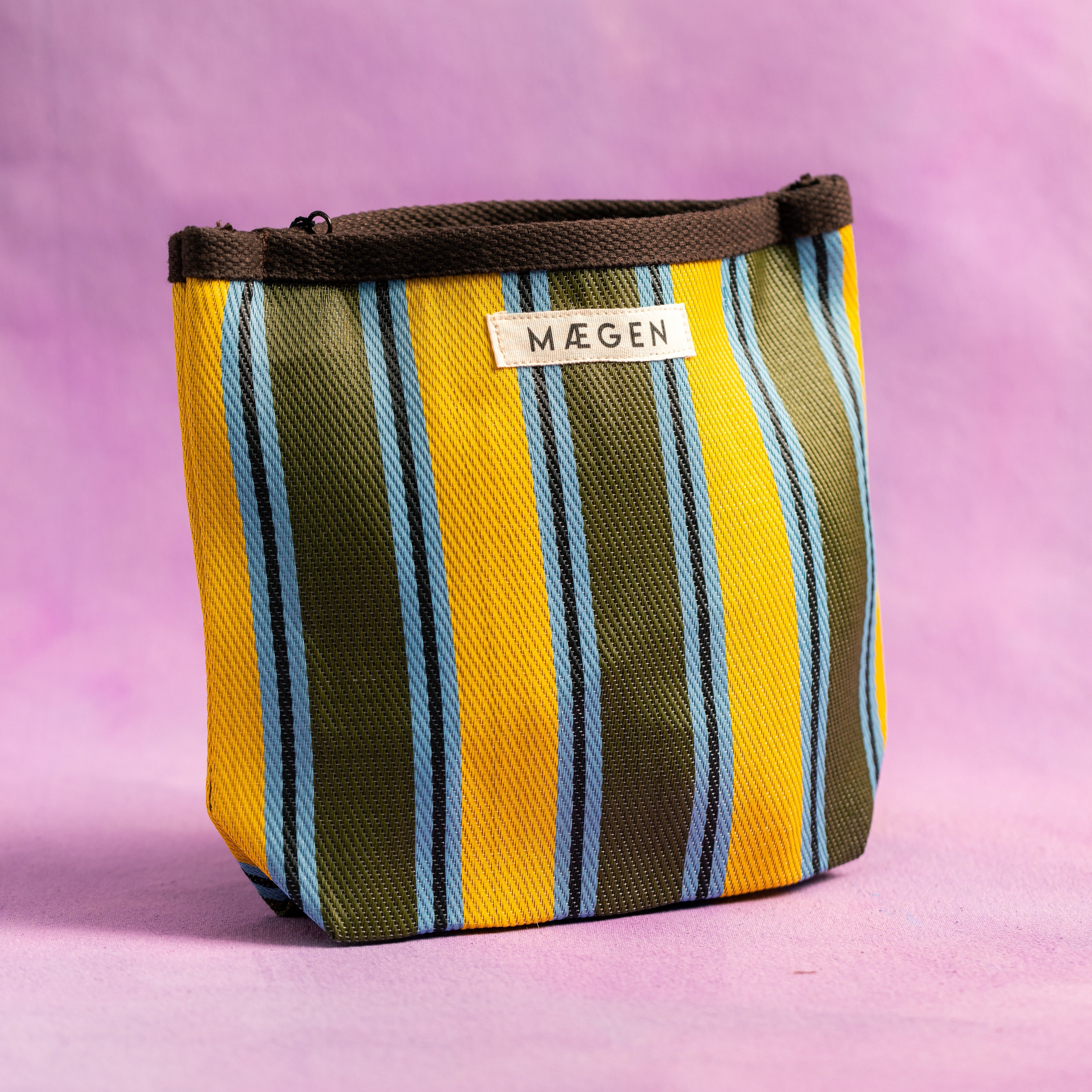 Pouch | Chocolate/Yellow/ Olive - Preorder